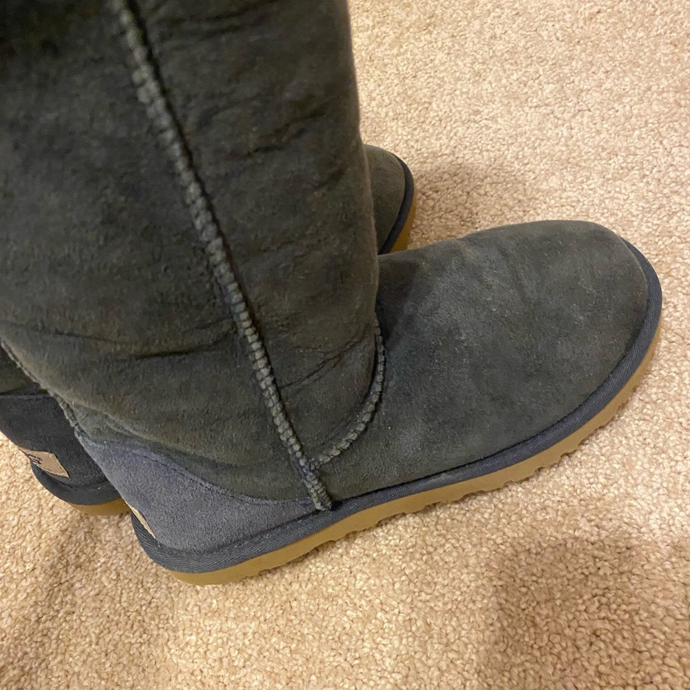 UGG Navy Shearling Boot - image 4